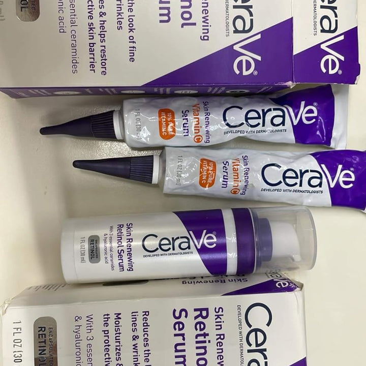 CeraVe Vitamin C Serum with Hyaluronic Acid With 10% Pure Vitamin C